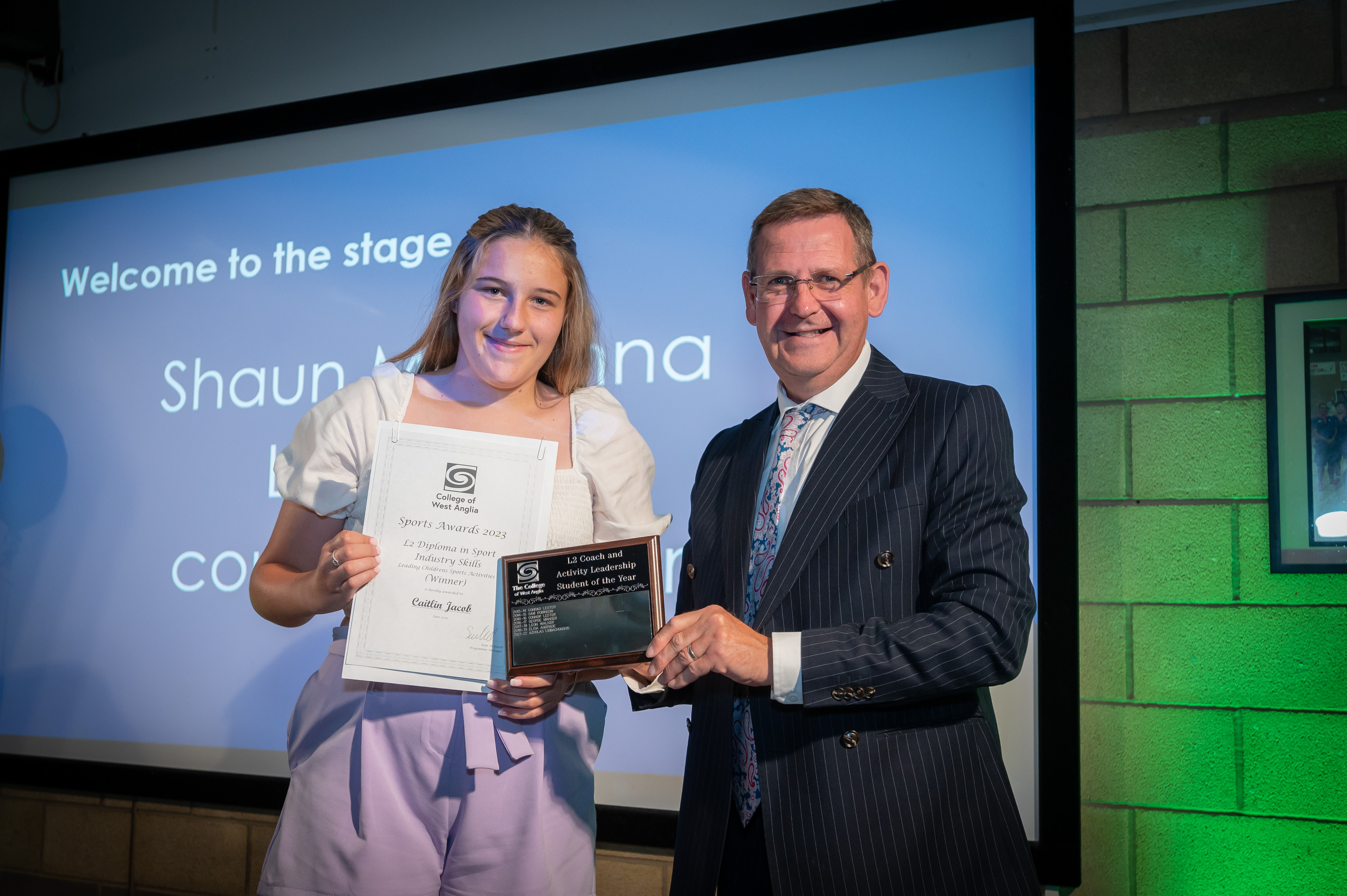College Celebrates Sporting Achievements at Awards Evening
