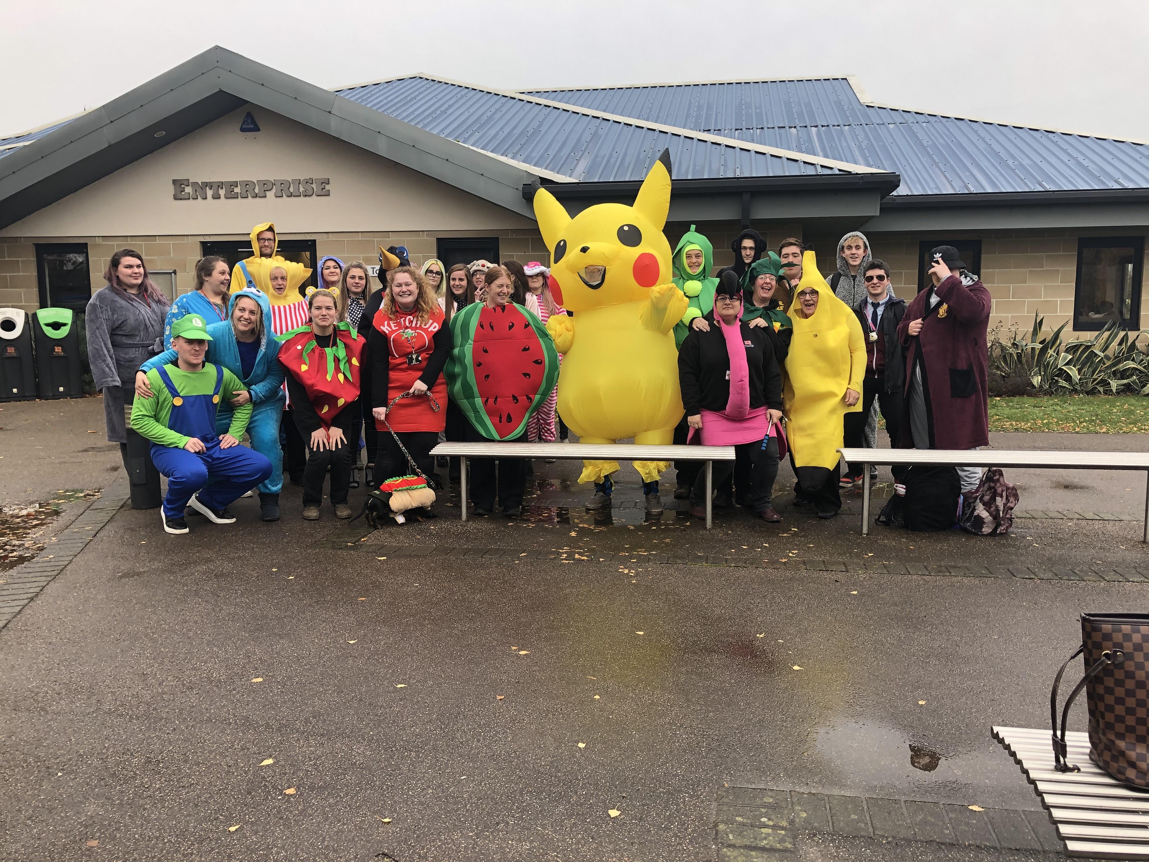 Students and Staff Raise Money for BBC Children in Need
